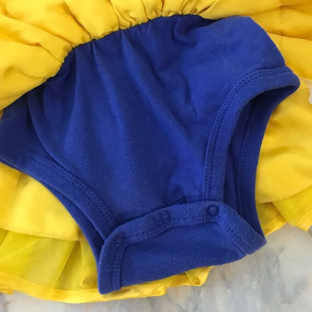 Disney Baby Snow White Costume Dress Infant Size 18M Body Suit